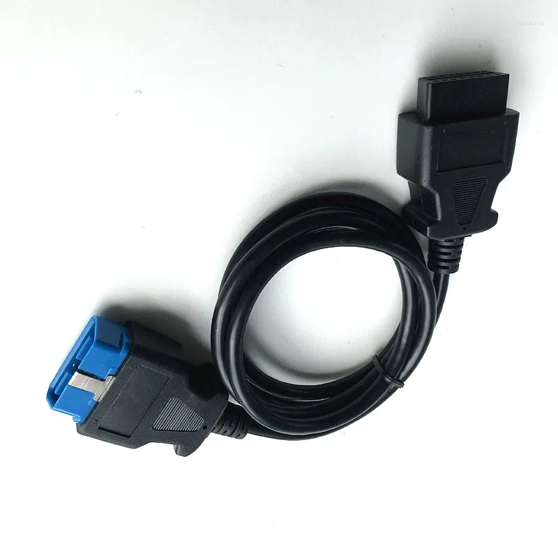 16Pin macho para fêmea cabo OBD 2 extensão OBD2 conector adaptador de 16 pinos