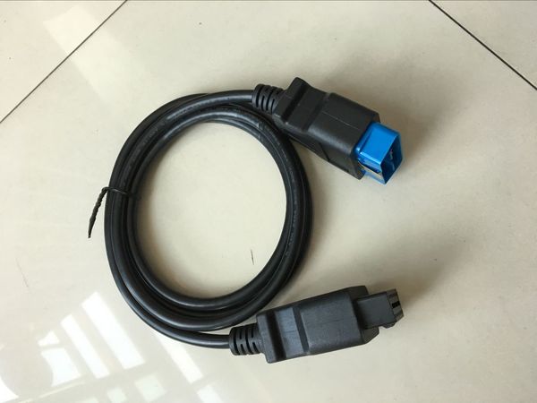 Câble d'extension 16 broches à 16 broches, 1.2m, adaptateur de connecteur de câble de Diagnostic automatique OBDII