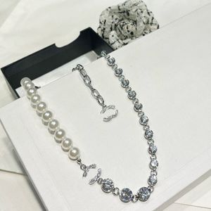 16stijl boetiek diamanten hanger parel kettingontwerper ontwerper hoogwaardige ketting mode elegante damesjubileum sieraden cadeau geen doos