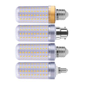 16W LED Candelabra Bulbs 1200lm, Decoratieve kandelabras Base E14 E26 E27 B22 3-Corn-dimbare LED kroonluchter daglicht daglicht wit 5000K LEDS lampen gebruiker