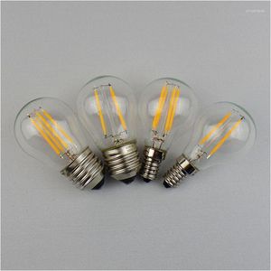 Lampe à Filament LED 16W 220V G45, verre rétro Edison E14 E27, ampoule de remplacement pour lustres à incandescence