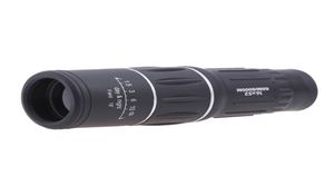 16X52 Telescopio monocular portátil de doble enfoque de mano para exteriores Zoom Lente óptica Binoculares Telescopio terrestre Lentes de recubrimiento Black9969400