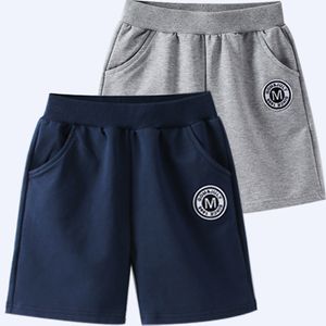 16Y Boys Beach Short Teenager Summer Short Pants Children Casual Bottom Pants for Baby Boys Letter Print Sport Shorts 3-14y 210308