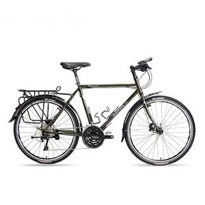 17 '' 18 '' Travel Bike Fietsen Chrome Molybdeen Stalen Frame Station Wagon 27 Speed ​​Multi Speed ​​lange-afstand fietsen