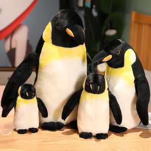 17-45cm simulación pingüino Antártico peluche suave realista Animal almohada juguetes creativos regalo de cumpleaños para niños