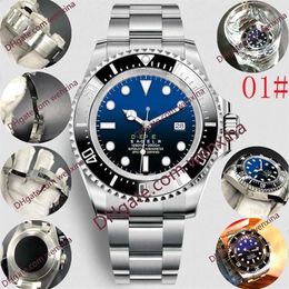 17 цветов, качественные мужские часы, керамический ободок, 44 мм, из нержавеющей стали, автоматические, высококачественные, деловые, повседневные, мужские часы, водонепроницаемые, Wr337d