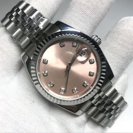 17 colores V3 Automático 2813 Reloj mecánico para mujer Datejust 41 mm esfera rosa Cierre sólido Presidente Hombres Relojes Hombre damas de barrido 207S