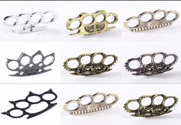 17 diseños detective del infierno Constantine Brass Knuckle Dusters Gold Daño Equipo de seguridad Daño Gilded Knuckle Self2508046