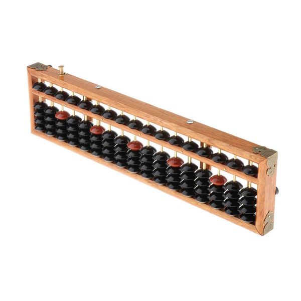 17 tiges de chiffre standard Abacus Soroban Chinese Calculatrice japonaise Calculatrice pour enfants pour les enfants et les adultes 210329 286F