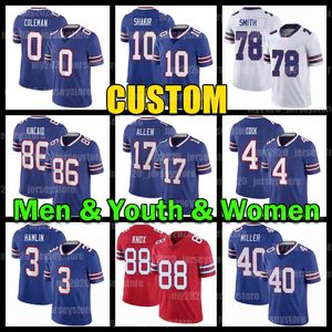 0 Keon Coleman Jersey 17 Josh Allen Football 86 Dalton Kincaid 50 Greg Rousseau 4 James Cook 88 Dawson Knox von Miller Damar Hamlin Matt Milano Khalil Shakir Cole Bishop