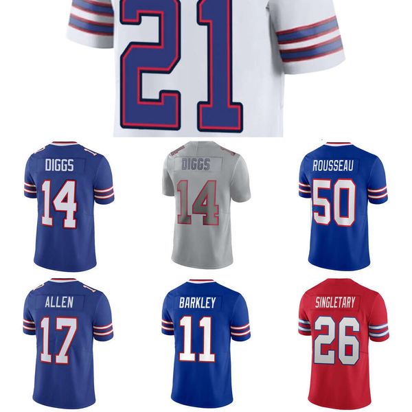 17 Josh Allen Buffalos Football Billes Jersey Stefon Diggs Dalton Kincaid O.J.Howard von Miller Ocyrus Torrence Khalil Shakir Matt Milano Khalil Shakir