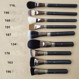 #170 #190 Foundation borstel platte make -upborstels 270S Concealer Brushes #187 Cosmetic Tools