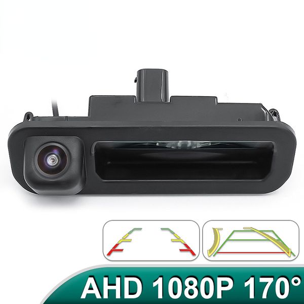 Caméra de recul pour véhicule, 170 degrés, 1920x1080P HD AHD, Vision nocturne, pour Ford Focus 2012 2013 Focus Mondeo 3