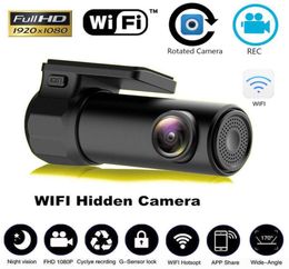 170 degrés HD Mini 1080P Wifi voiture DVR caméra enregistreur vidéo Dash Cam enregistreur de conduite automatique Vision nocturne Gsensor WDR HDR r201106784