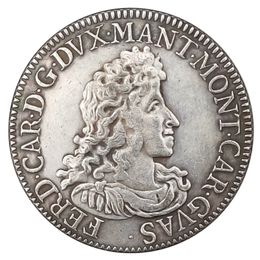 1706 pièces de monnaie plaquées argent Italie