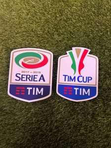 1718 Serie A-patch en Tim Cup-voetbalbadge