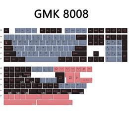 173 tecla GMK KeyCaps Clon Olivia Arctic Red Samurai 8008 Perfil de Cherry Tipo de doble disparo ABS para el teclado mecánico de interruptor MX