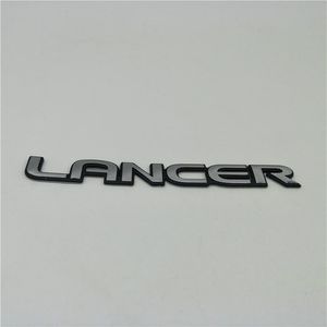 175 20mm Voor Mitsubishi Black Trim Lancer Embleem Sticker Badge GRS EVO ES RS Eclipse249e