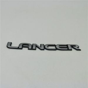 175 20mm Voor Mitsubishi Black Trim Lancer Embleem Sticker Badge GRS EVO ES RS Eclipse260e