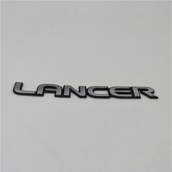 175 20mm pour Mitsubishi garniture noire Lancer emblème autocollant Badge GRS EVO ES RS Eclipse260e