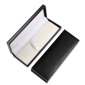 175 * 62 * 25mm leeg papier plastic pen box case tas zwarte pennen houder cadeau potlood cases