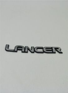17520mm Voor Mitsubishi Zwarte Bekleding Lancer Embleem Sticker Badge GRS EVO ES RS Eclipse5002408