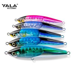 175 mm 92g Trolling Lure StickBait Lápiz Fisura Fisura Ocea Flash Boost Cebo duro artificial para el atún de mar señuelo