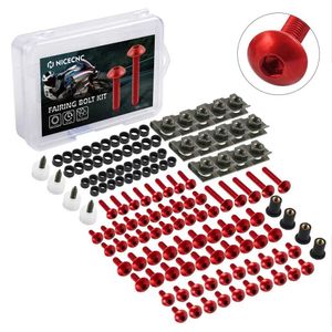 Kit de boulons de carénage CNC, 177 pièces, Clips de fixation, vis pour Honda CBR600RR CBR1000RR CBR 600 F2 F3 F4 RR 1000 900 929RR 650R