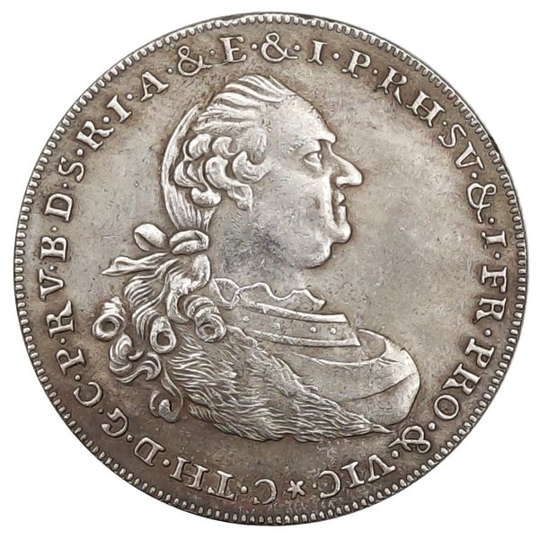 1790 Pièces de monnaie allemandes 1/2 Conventionsthaler