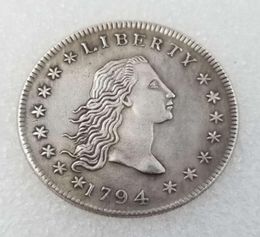 1794 Type1 Buste drapé Copie de monnaie 0123456789105566291