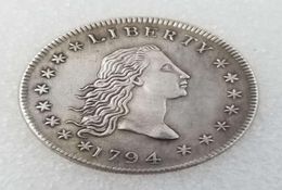 1794 Type1 Buste drapé Copie de monnaie 0123456789105631899