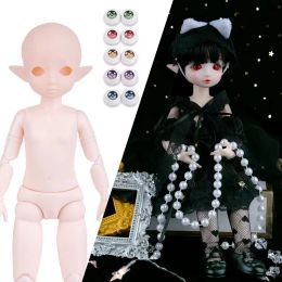 17 cm/30 cm meisjes diy elf pop bjd poppen practing make -up poppen meisjes poppen speelgoedcadeau