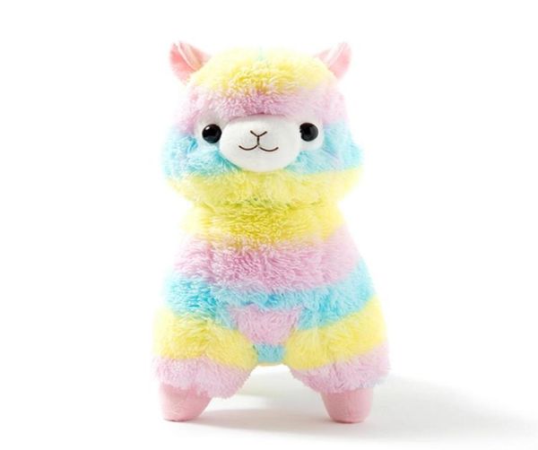 Peluche de Alpaca Vicugna Pacos de 17cm, juguete de peluche japonés de Alpacasso, animales bebés, regalos de Alpacas LA0497560267