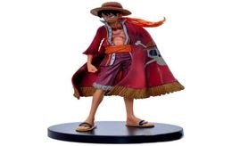 17 cm Anime 2021 One Piece Luffy Edición teatral Figura de acción Juguetes Figuras Modelo coleccionable Juguetes Juguete de Navidad Q06224506169