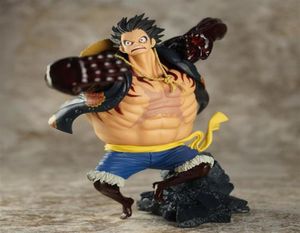 17 cm Gear One Piece Fourth Monkyluffy Anime Acción coleccionable Figura PVC Juguetes para el regalo de Navidad Y19051804297R3826962