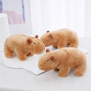 17 cm Simulation Capybara Jouets En Peluche Moelleux Capybara Poupée Doux Animal En Peluche Jouet Peluche Cadeau De Noël pour Les Filles