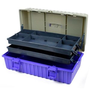 Бесплатная доставка, 17-дюймовый многофункциональный ящик для инструментов с трехслойной структурой, бытовой металлический ящик для инструментов Kapas