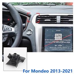 17mm Speciale Mounts Voor Ford Mondeo MK5 MK4 Auto Telefoon Houder GPS Ondersteunende Vaste Beugel Luchtuitlaat Base accessoires 2007-2022