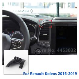 Supports spéciaux de 17mm pour support de téléphone de voiture Renault Koleos supportant les accessoires de Base de sortie d'air de support fixe 2009-2019