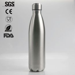 Moins cher 500 ml en acier inoxydable Cola bouteille double paroi isolée bouteille d'eau froide en plein air Sport Porable tasse à boire en gros SGS CE FDA