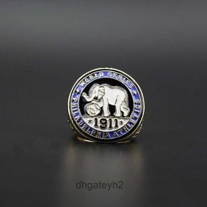 17WK Band Rings Mlb 1911 Philadelphia Sportsman Baseball Championship Ring Gfyv