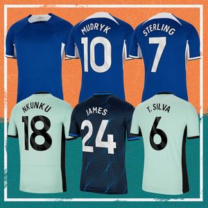 23/24 CFC Player version MUDRYK Soccer Jerseys T. SILVA ENZO 2023 NKUNKU JAMES MADUEKE Chemise N.JACKSON FOFANA BROJA DISASI Uniforme de football