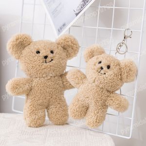 Ours en peluche 18/24cm, jouets en peluche, pendentif ours Kawaii, poupées douces, dessin animé, cadeau d'anniversaire pour enfants et bébés