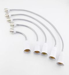 18 28 38 48 58 cm E27 Convertidores de base de bombilla LED flexible E27 a E27 EMPLAZO EXTENSIÓN El soporte de la lámpara de pared del cable del cable 4543507