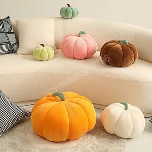 18/35CM citrouille en peluche jouet Halloween décoratif en peluche créatif oreiller coussin canapé oreiller de couchage doux confortable jouets cadeau