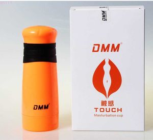 18 * 6.5CM DMM Real Feel Sexy Réaliste Vibrant Vagin Vierge Chatte Électrique Mâle Masturbateur Sex Toys Pour Hommes Produits de Sexe 10pcs / lot DHL