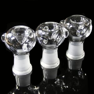 Pour bangs en verre pipes à fumer Joint 18.8mm et 14.4mm mâle et femelle bol en verre conduites d'eau en verre