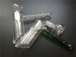 18,8 mm Gelenk Handpfeifen Hammer 6 Arme Perc Glas Perkolator Bubbler Wasserpfeife mit männlicher Schüssel Glas Rauchpfeifen Tabakpfeife Bong