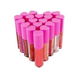 18 kleuren glanzende lipgloss hoge gepigmenteerde vloeibare niet-kleverige glittery sexy lipgloss geen logo