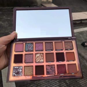 Palette de fards à paupières nude coquine de 18 couleurs imperméable à l'eau mat miroitant crème ombre à paupières longue tenue yeux cosmétiques